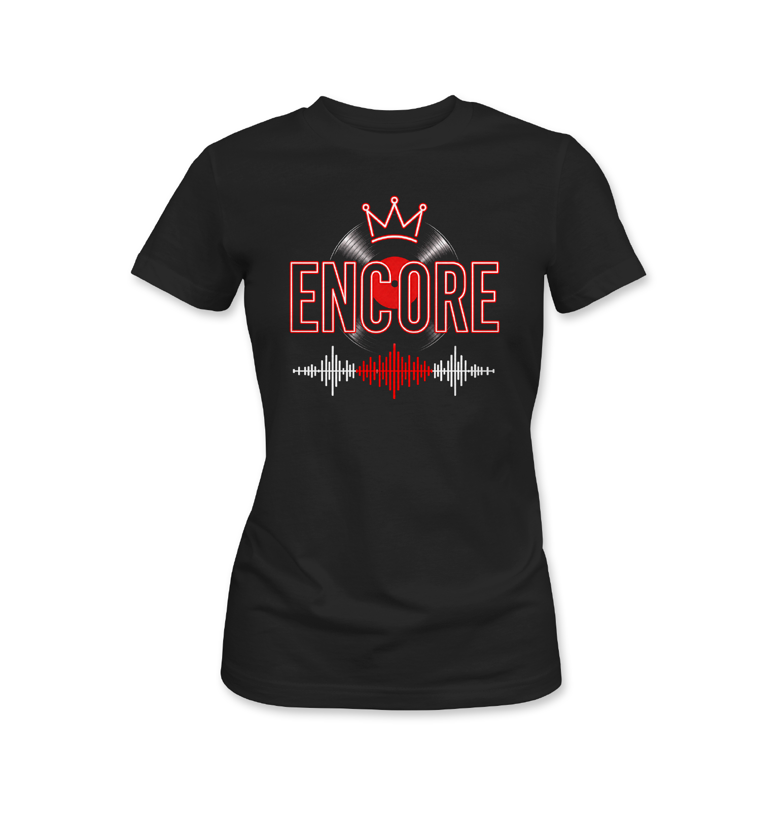 Encore Vinyl Record Tee – Trinidad Carnival 2026 Soca Shirt