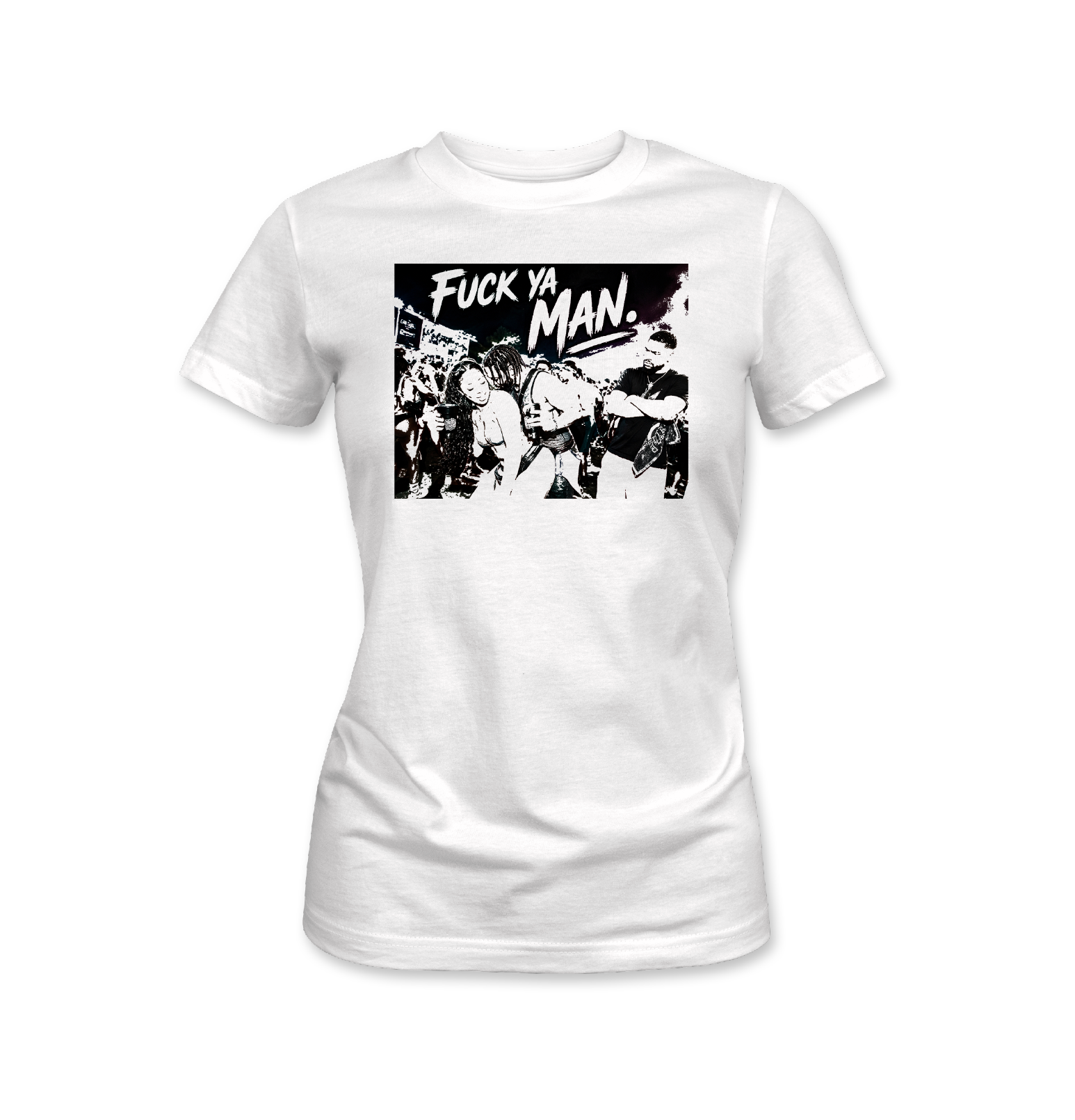 "F*ck Ya Man" FYM Graphic Soca Tee – Carnival & Fete Statement Shirt