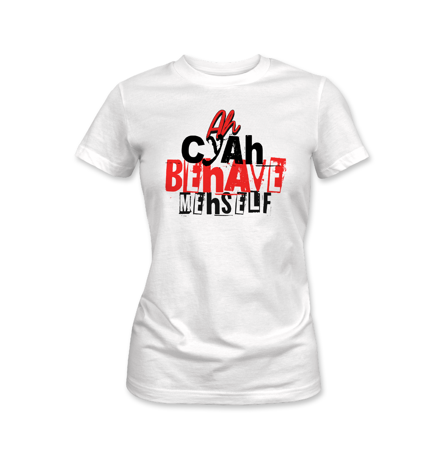 Ah Cya Behave Mehself Trinidad Carnival soca t-shirt inspired by Voice song Cyah Behave