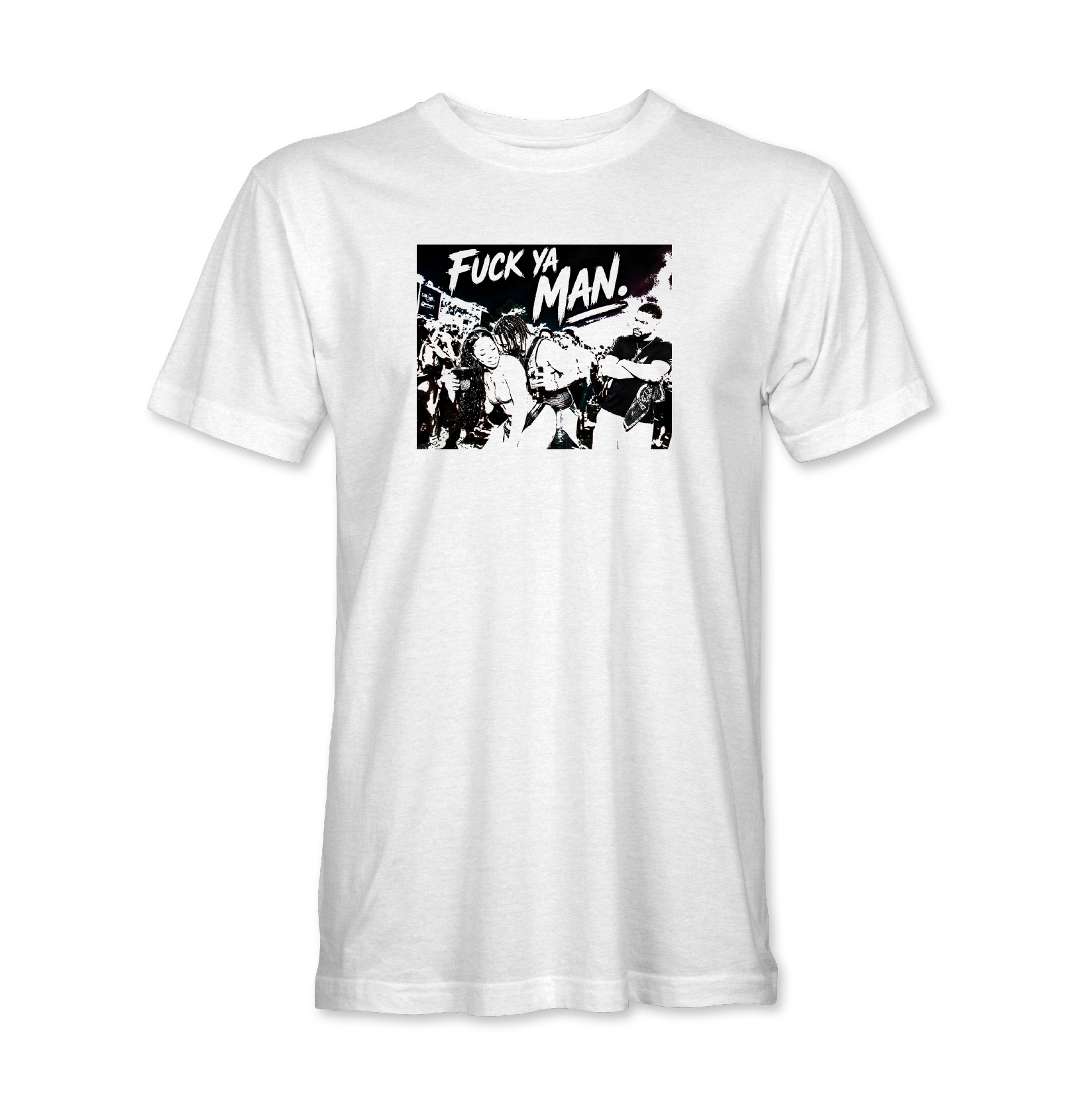 "F*ck Ya Man" FYM Graphic Soca Tee – Carnival & Fete Statement Shirt