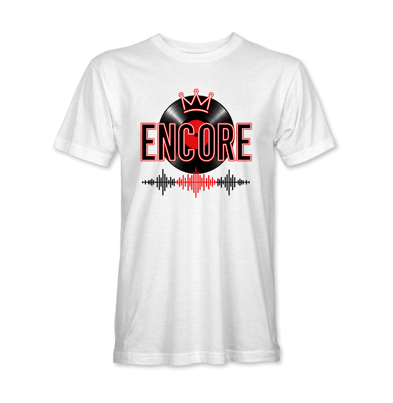 Encore Vinyl Record Tee – Trinidad Carnival 2026 Soca Shirt