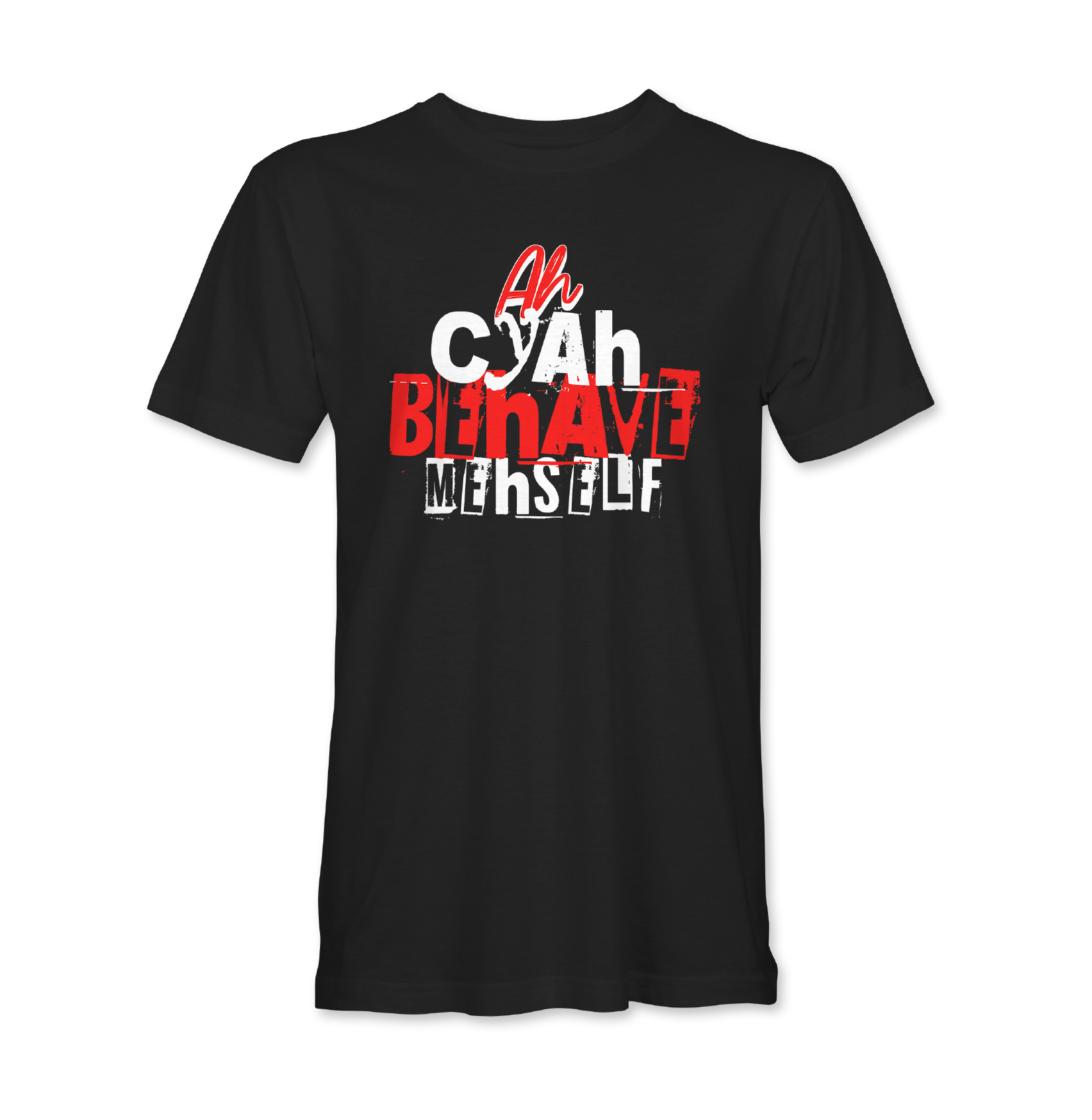 Ah Cya Behave Mehself Trinidad Carnival soca t-shirt inspired by Voice song Cyah Behave