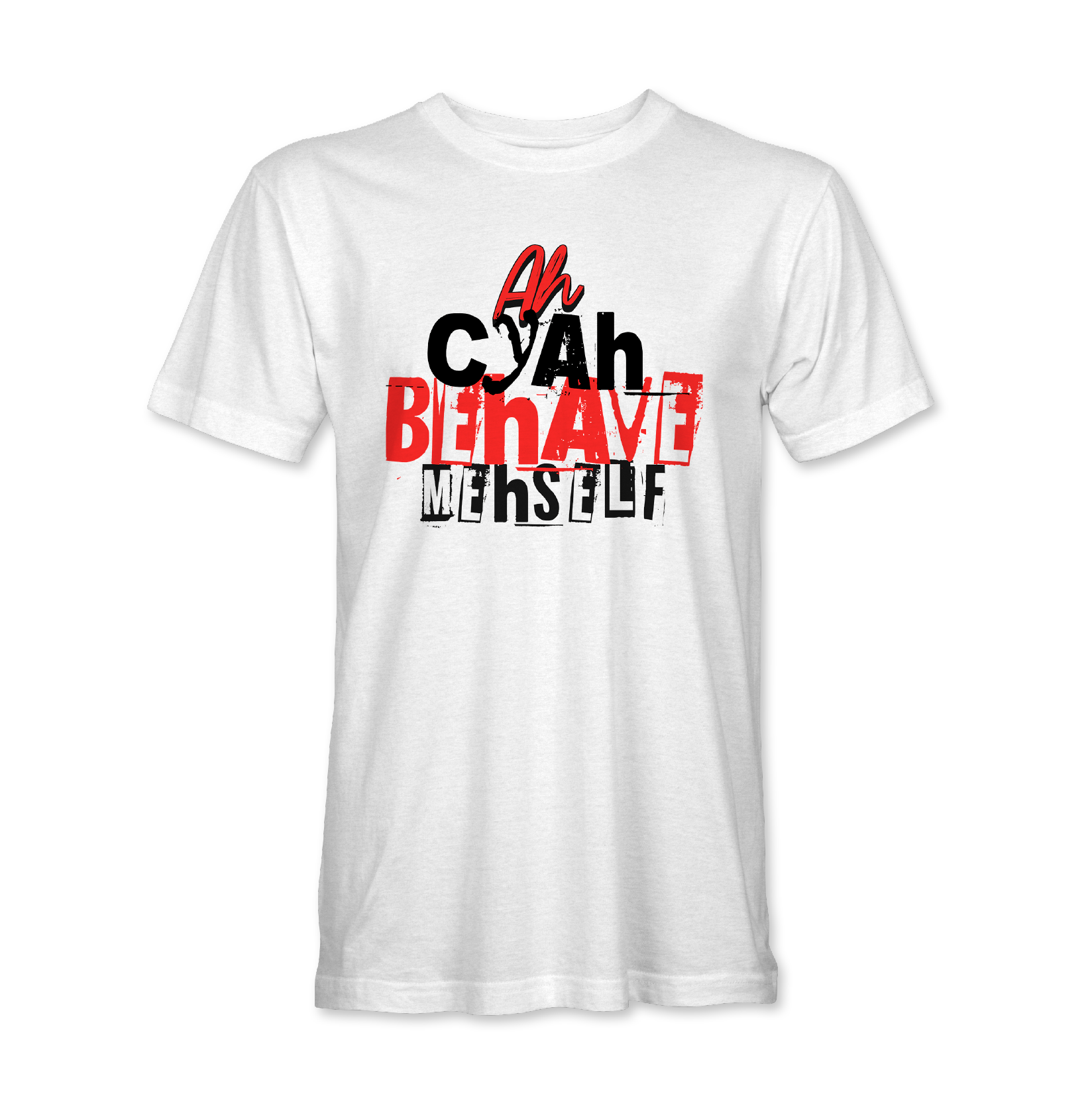 Ah Cya Behave Mehself Trinidad Carnival soca t-shirt inspired by Voice song Cyah Behave