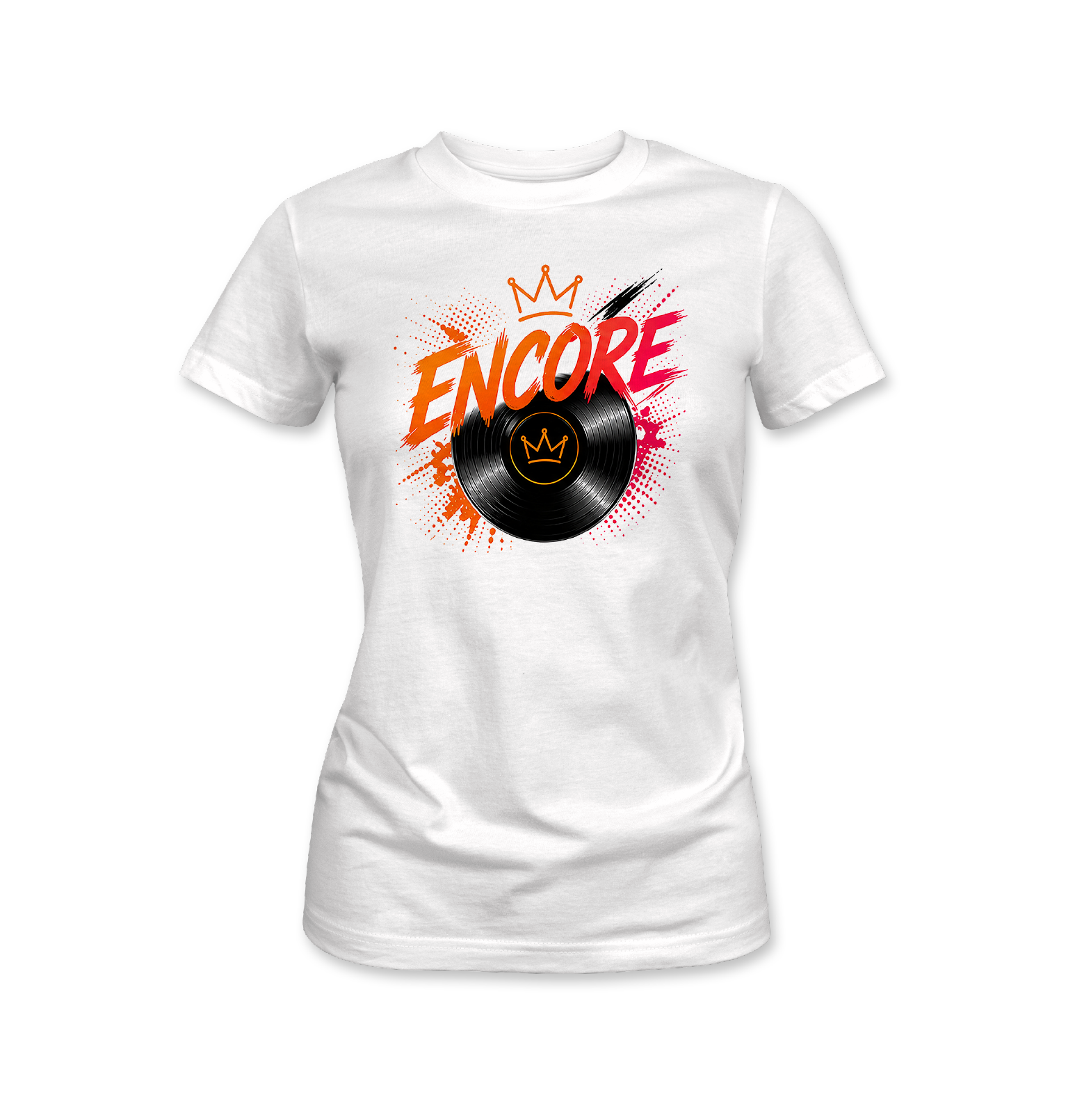 Caribbean music festival shirt with waveform graphic