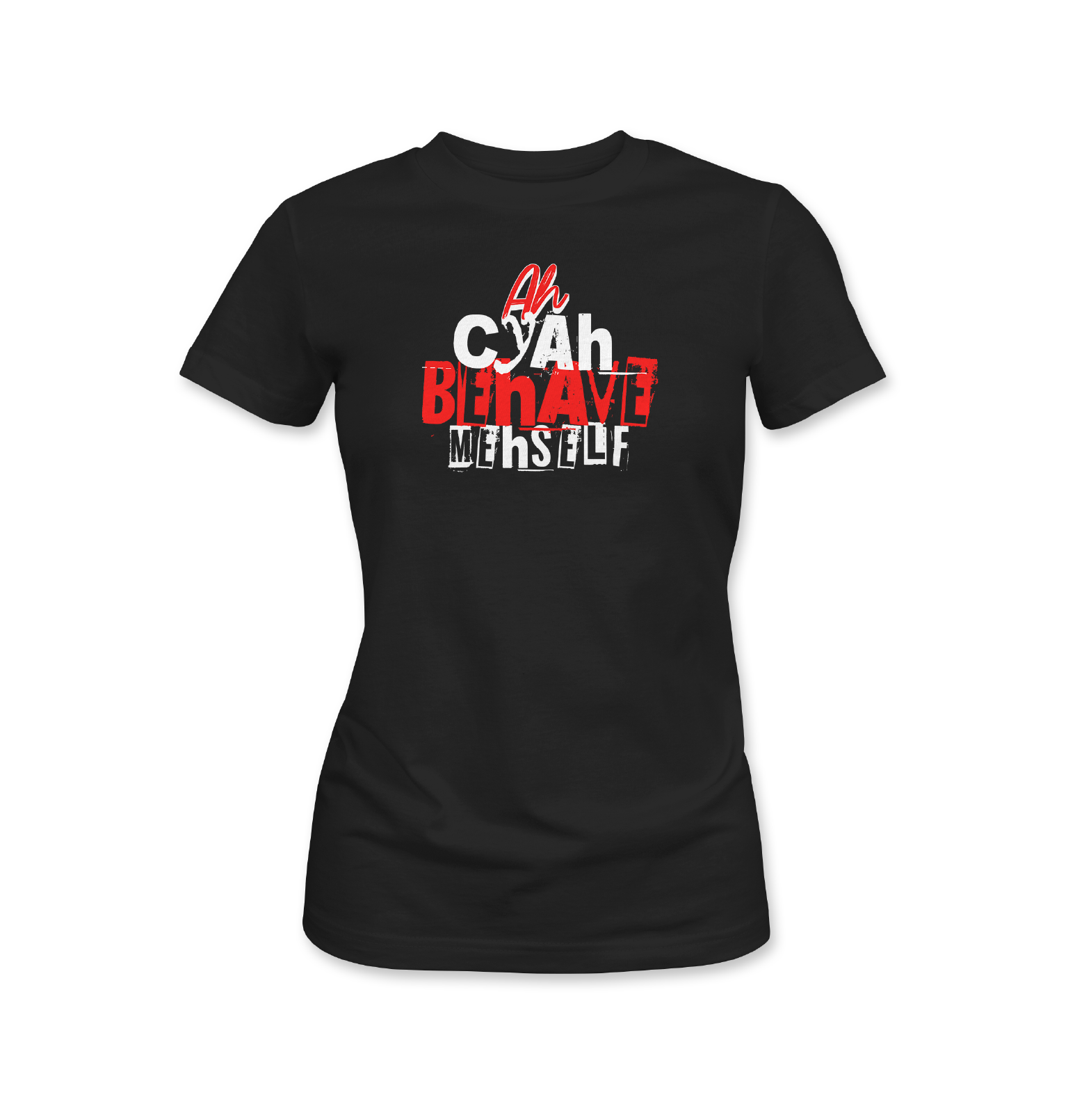Ah Cya Behave Mehself Trinidad Carnival soca t-shirt inspired by Voice song Cyah Behave